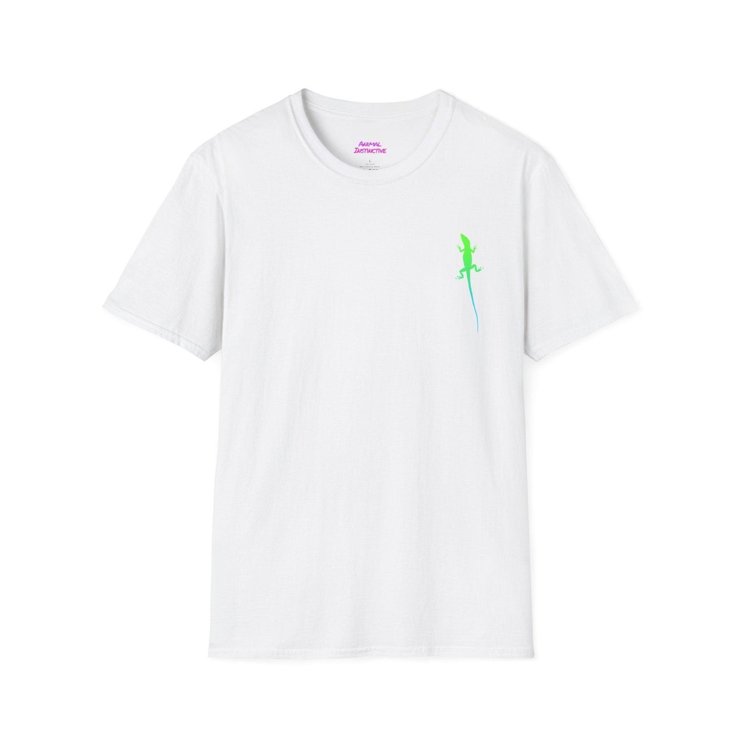 Green Anole Lizard Reptile T-shirt - Animal Instinctive