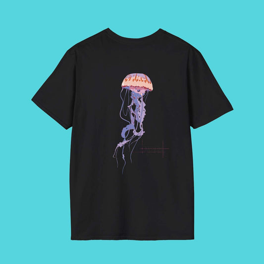 Ocean Drifter Jellyfish Graphic T-shirt - Animal Instinctive